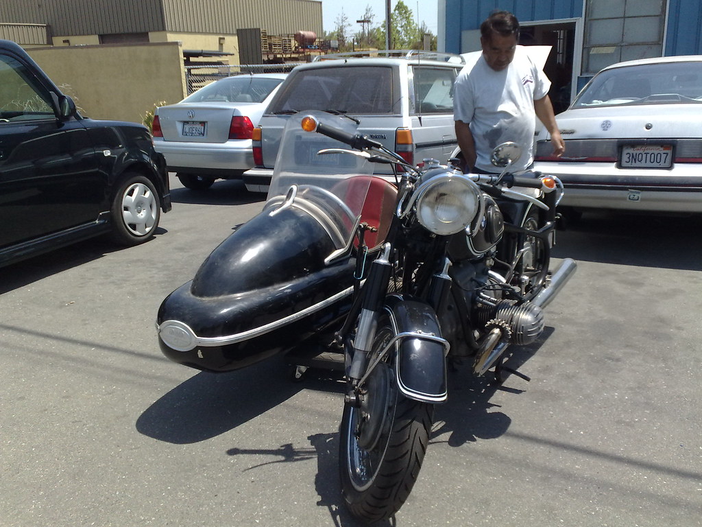 BMW Moto avec side-car